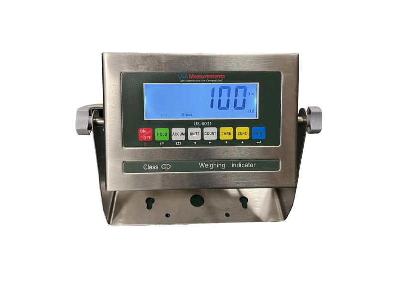 USA Measurements US-6011SS-Relay Digital Indicator NTEP LCD