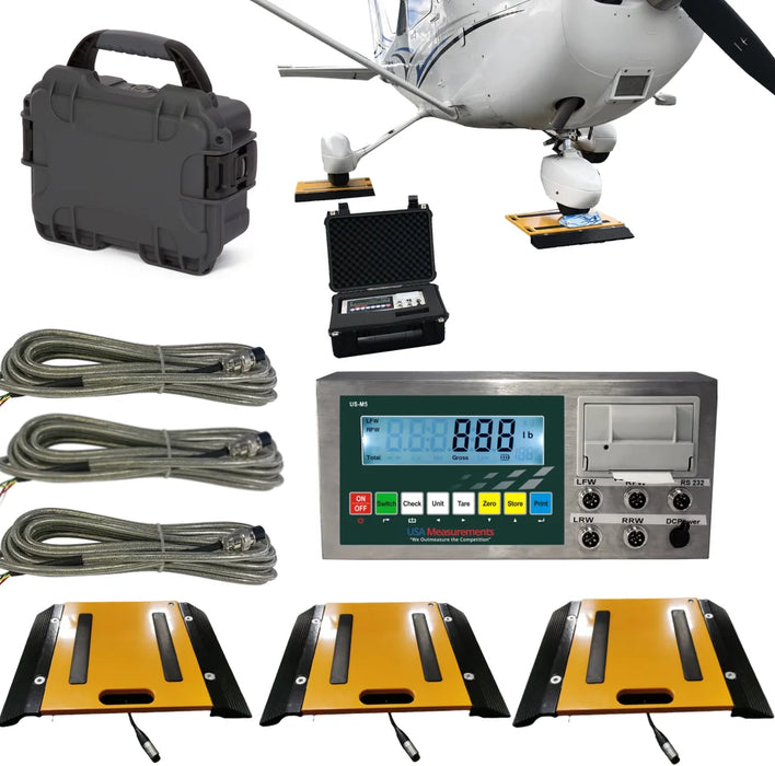 US-AW1214-10K "Air Weigh" Plane Scale (10,000 lb x 2 lb)