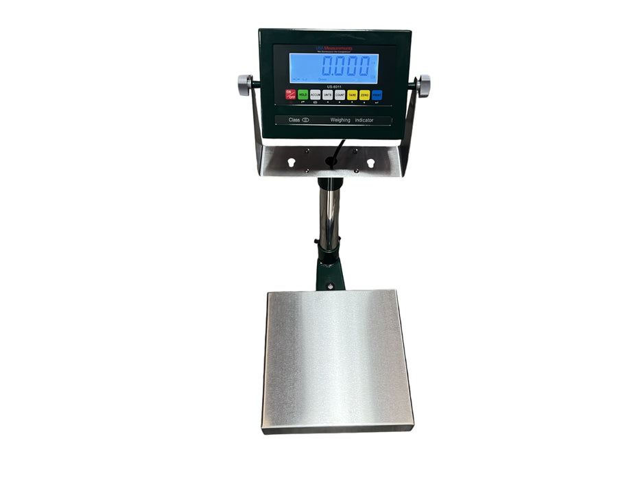 US-BT BenchTek Stainless Steel Floor Scale (NTEP Approved)