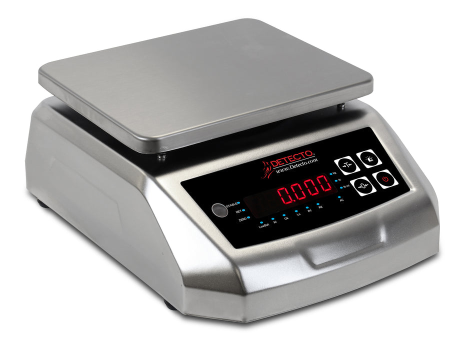 Detecto WPB Series Waterproof Legal-for-Trade Portion Scales