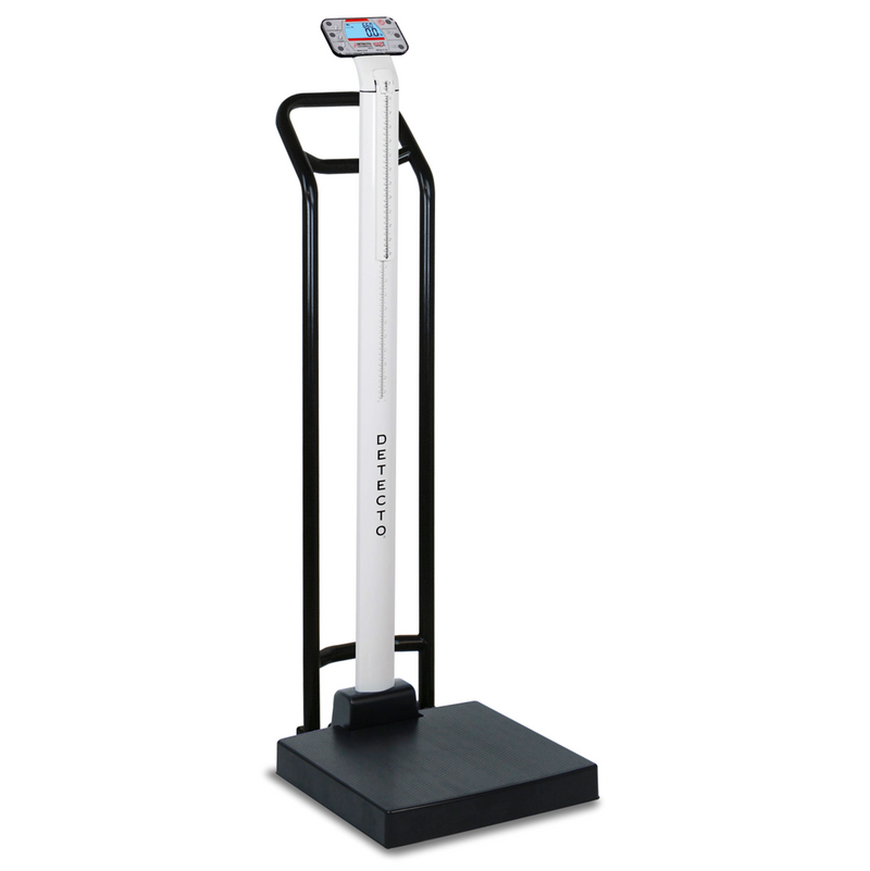 Detecto apex Digital Physician Scales with Sonar Height Rods