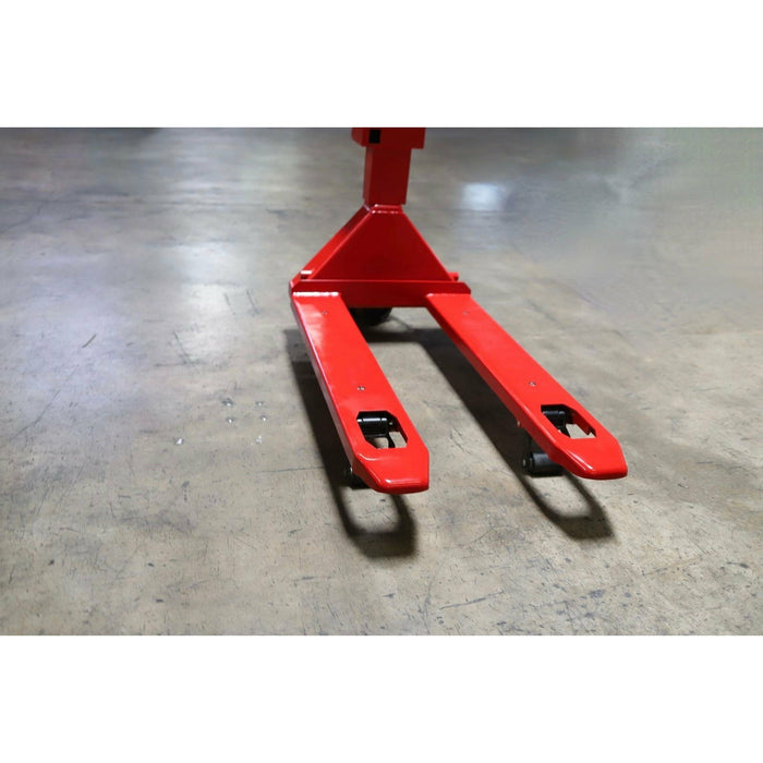SL-5000-E Industrial Warehouse Pallet Jack With Built in Scale, 5000 lb x 1lb Capacity