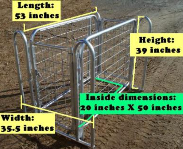 US-LS4320 Animal Livestock Scale with Optional Cage & Printer