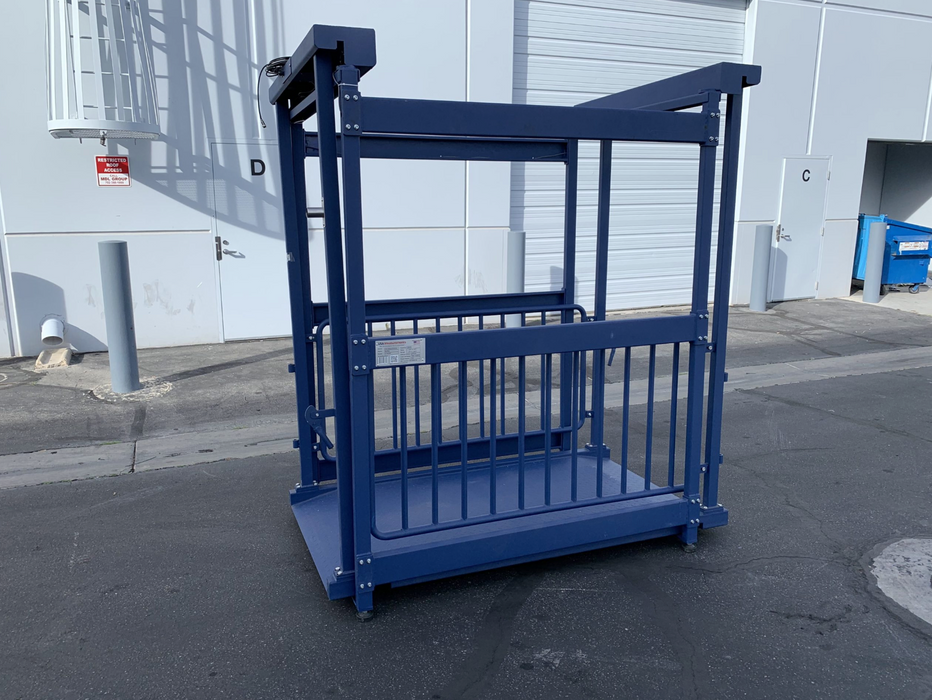 US-BC8030 “Big Blue” Cattle Livestock Scale