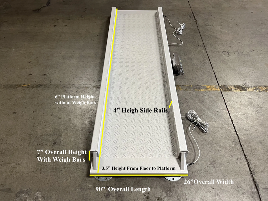 US-AL9026 “Aluminum” Cattle Livestock Scale