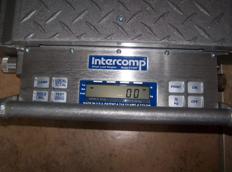 PT300DW-20 Wheel Weigher 20,000 lb x 20 lb
