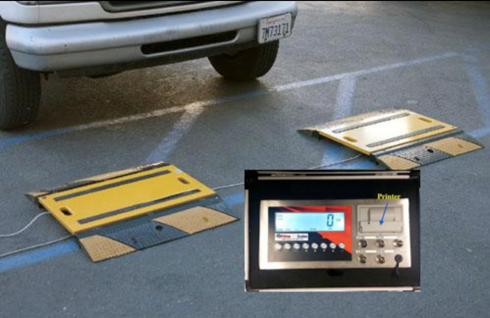 PS-40KWP2 Weigh Pad Portable Truck Scale