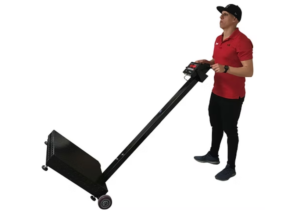 Take-Away Portable Low Profile Stainless Steel Washdown Bench Scale 2 Wheels