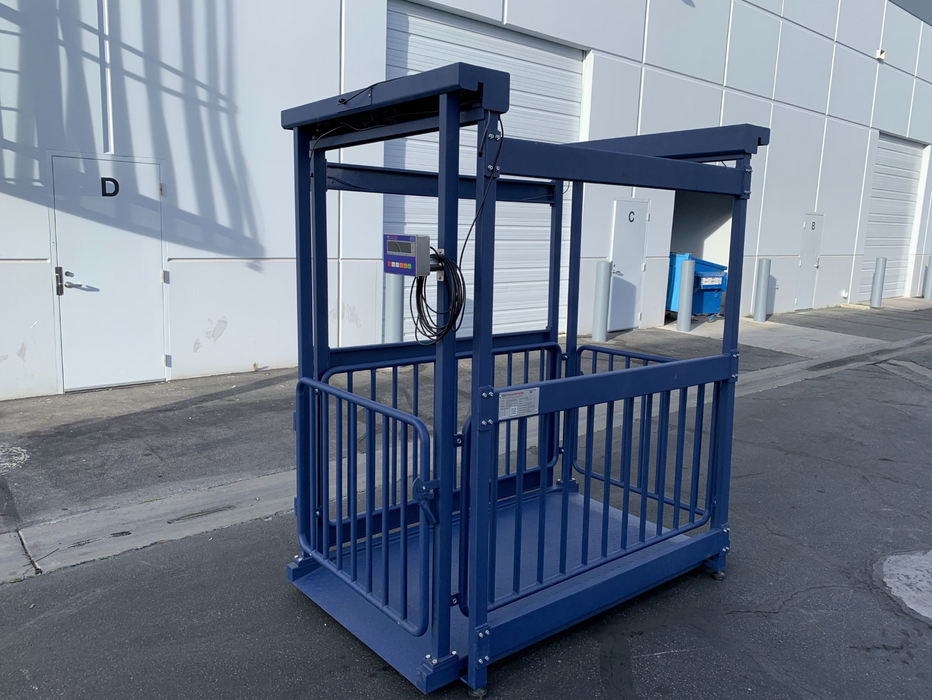 US-BC8030 “Big Blue” Cattle Livestock Scale