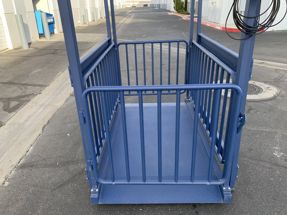 US-BC8030 “Big Blue” Cattle Livestock Scale