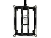 Optima Scale OP-915 Diamond Plate Bench Scale with Wheels and Backrail For Industrial Weighing - Northline Scale