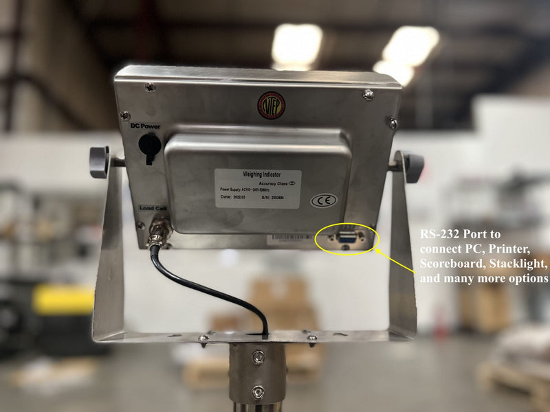 US-BT BenchTek Stainless Steel Floor Scale For Industrial Weighing - Northline Scale