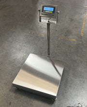 US-BT BenchTek Stainless Steel Floor Scale For Industrial Weighing - Northline Scale