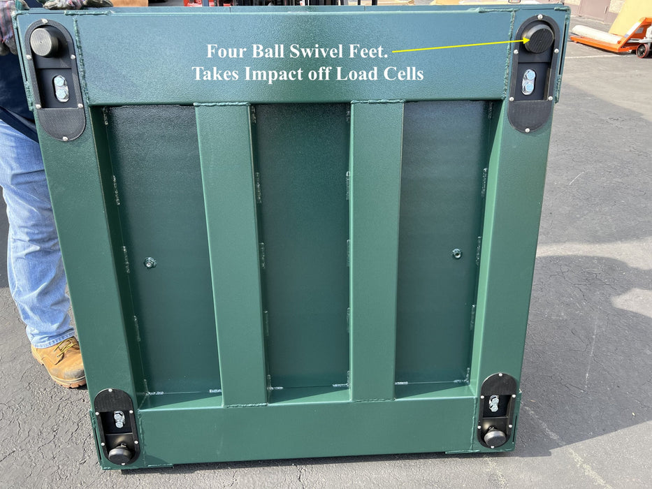US-American Made Thunderbolt Floor Scale (Legal for trade) For Industrial Weighing - Northline Scale
