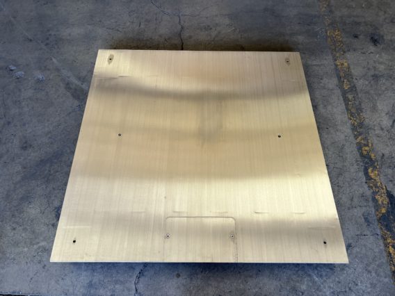 US-Thunderbolt Stainless Steel Floor Scale For Industrial Weighing - Northline Scale
