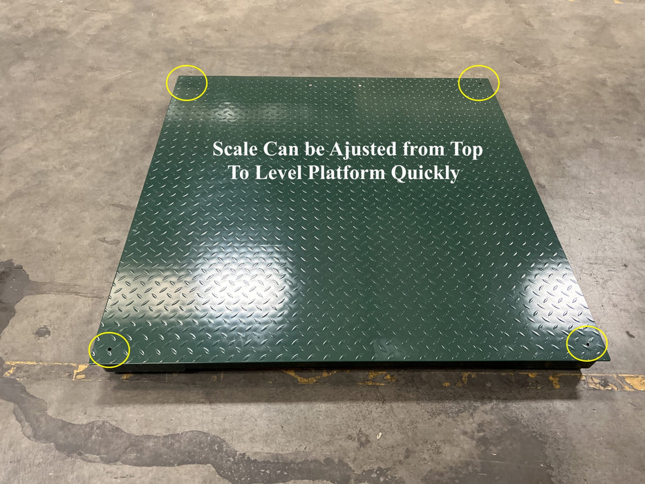 US-Mr Reliable Floor Scale For Industrial Weighing - Northline Scale