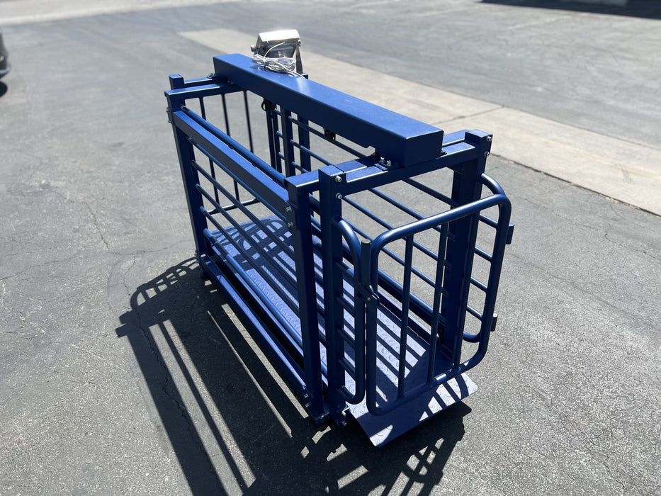 US-BC7120 Big Blue Livestock Scale For Livestock Weighing - Northline Scale