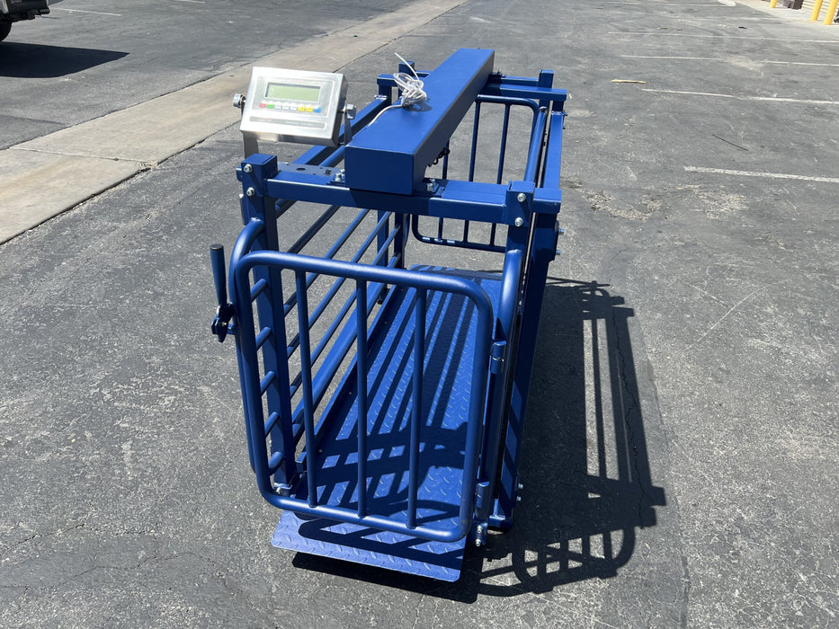 US-BC7120 Big Blue Livestock Scale For Livestock Weighing - Northline Scale