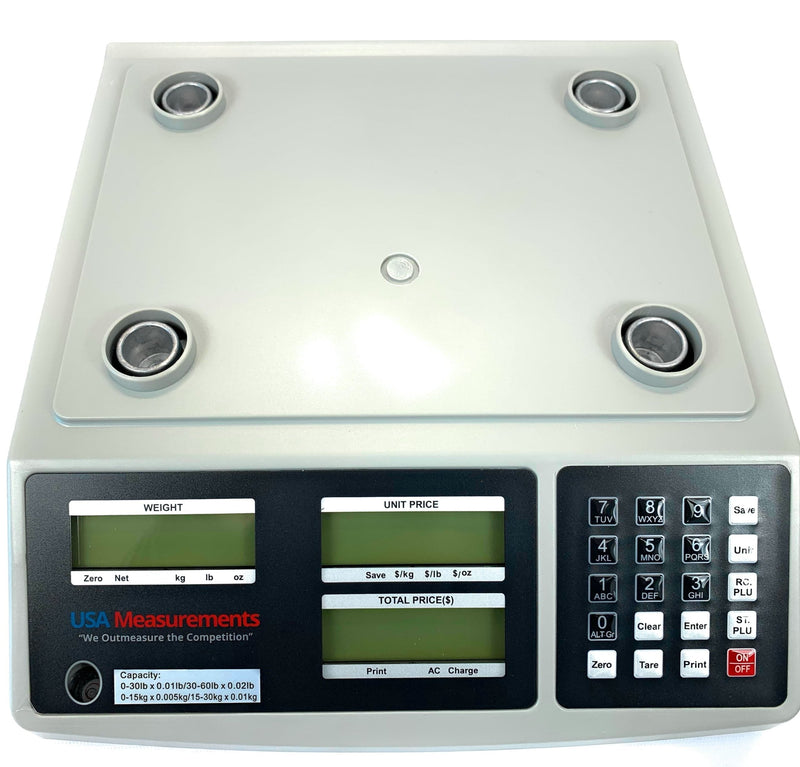 US-PC The Pricer Price Computing Scale (Optional Printer) For Retail Weighing - Northline Scale