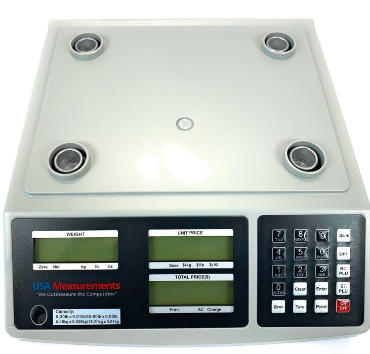 US-PC The Pricer Price Computing Scale (Optional Printer) For Retail Weighing - Northline Scale